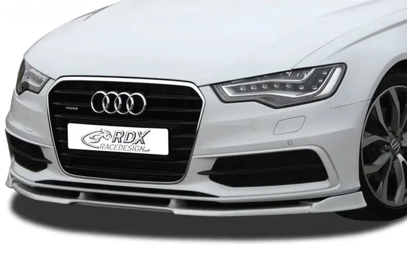 RDX Racedesign, Frontspoiler Vario-X passend für Audi A6 4G/C7 S6/S-Line 2011-2014 (PU), PU-Rim, Unlackiert