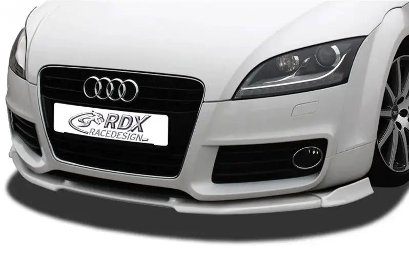 RDX Racedesign, Frontspoiler Vario-X passend für Audi TT 8J Facelift 2010-2013 (PU), PU-Rim, Unlackiert