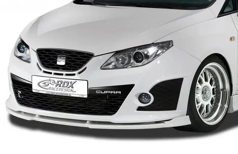 RDX Racedesign, Frontspoiler Vario-X passend für Seat Ibiza 6J Cupra & Bocanegra 2008-2012 (PU), PU-Rim, Unlackiert