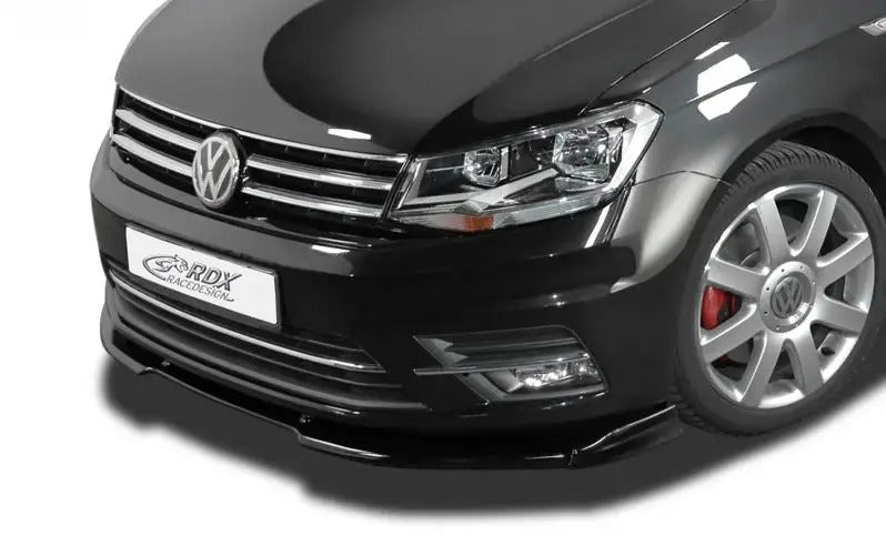 RDX Racedesign, Frontspoiler Vario-X passend für Volkswagen Caddy 2K 2015-2020 (PU), PU-Rim, Unlackiert