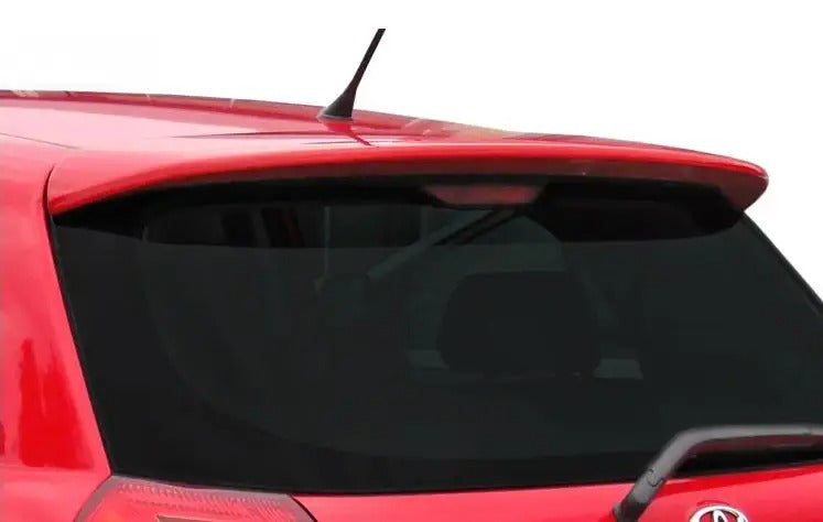 RDX Racedesign, Dachspoiler passend für Toyota Corolla E12 HB 2002-2007 T-Sport Look (PUR-IHS), PU-Rim, Unlackiert