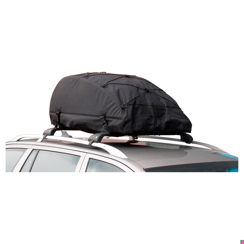 AutoStyle, Faltbare Dachtasche 320L Schwarz 105x80x45cm, Nylon