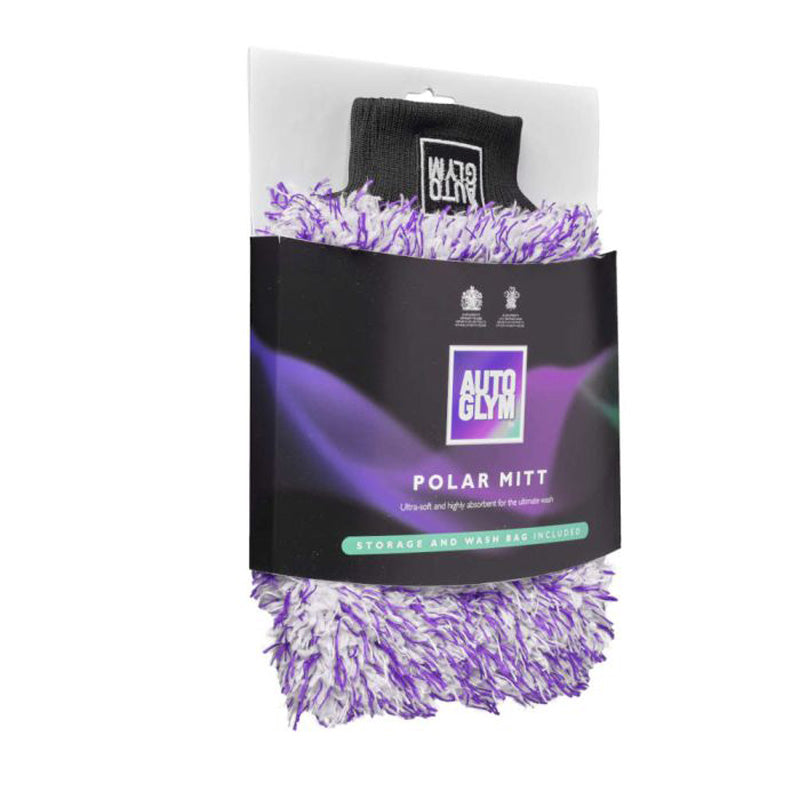 Autoglym, Polar Mitt Waschhandschuh, Microfiber, Violett