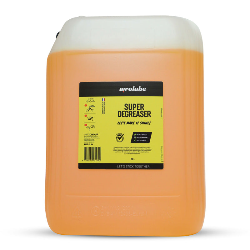 Airolube, Super degrease / Entfetter - 20-Liter Kanister, Flüssigkeit, Gelb