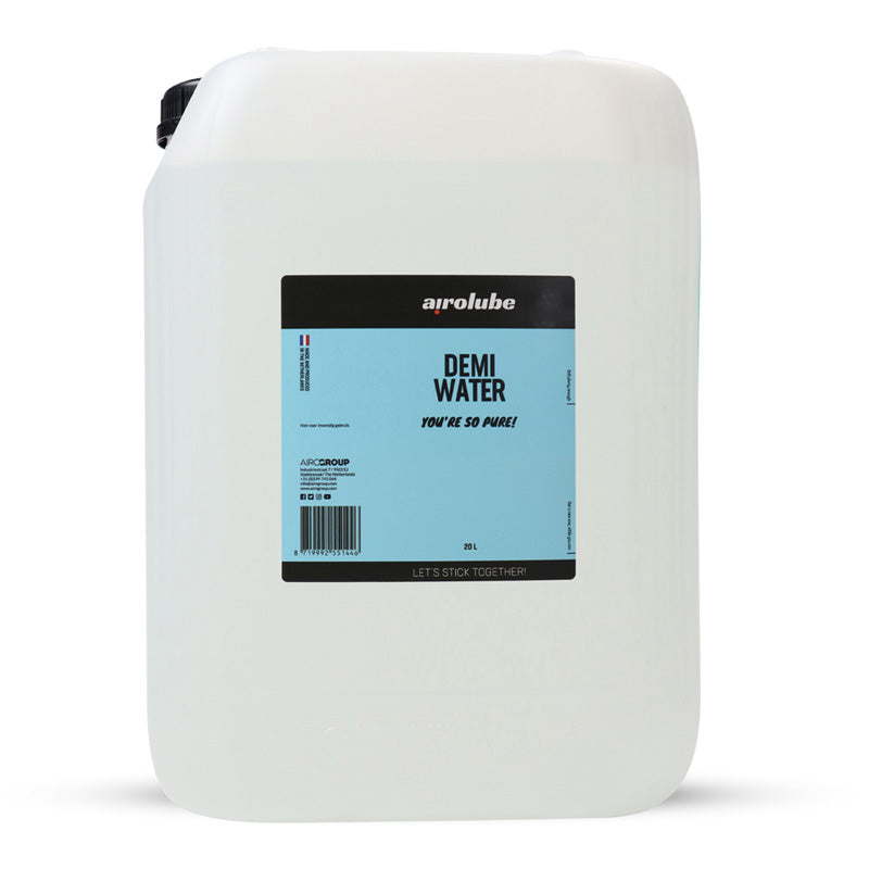 Airolube, Demiwater / Demineralisiertes Wasser - 20-Liter Kanister, Flüssigkeit, Klar