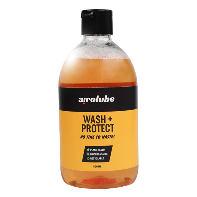 Airolube, Wash & Protect Car Shampoo + Wachsschutz - 500ml, Flüssigkeit, Orange