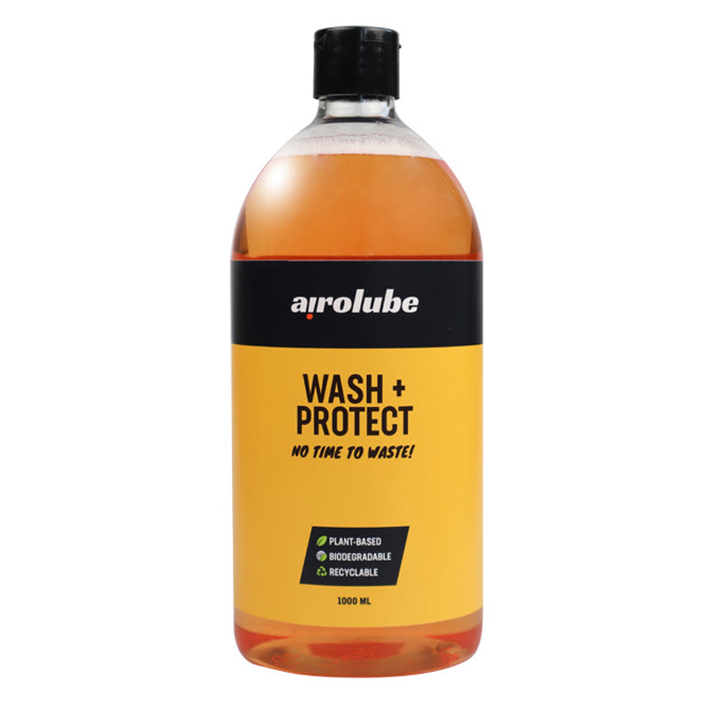 Airolube, Wash & Protect Car Shampoo + Wachsschutz - 1000ml, Flüssigkeit, Orange