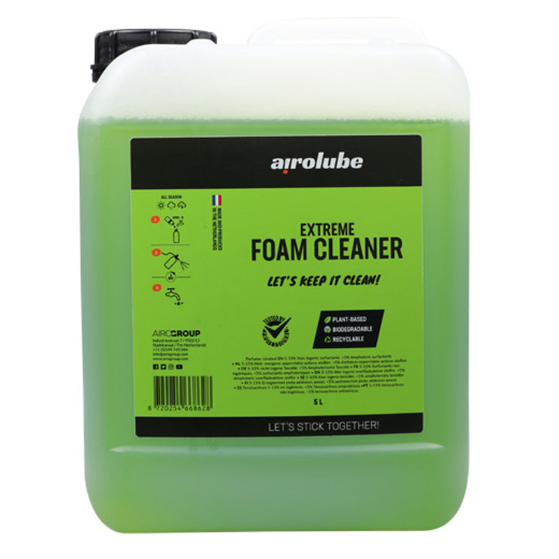 Airolube, Extreme Foam Cleaner Car shampoo / Schaumshampoo - 5-Liter Kanister, Flüssigkeit, Grün