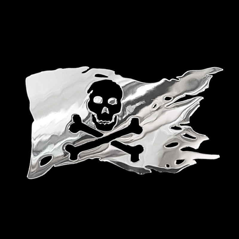 Avisa, Nickel Aufkleber Pirate Flag - 70x44,5mm