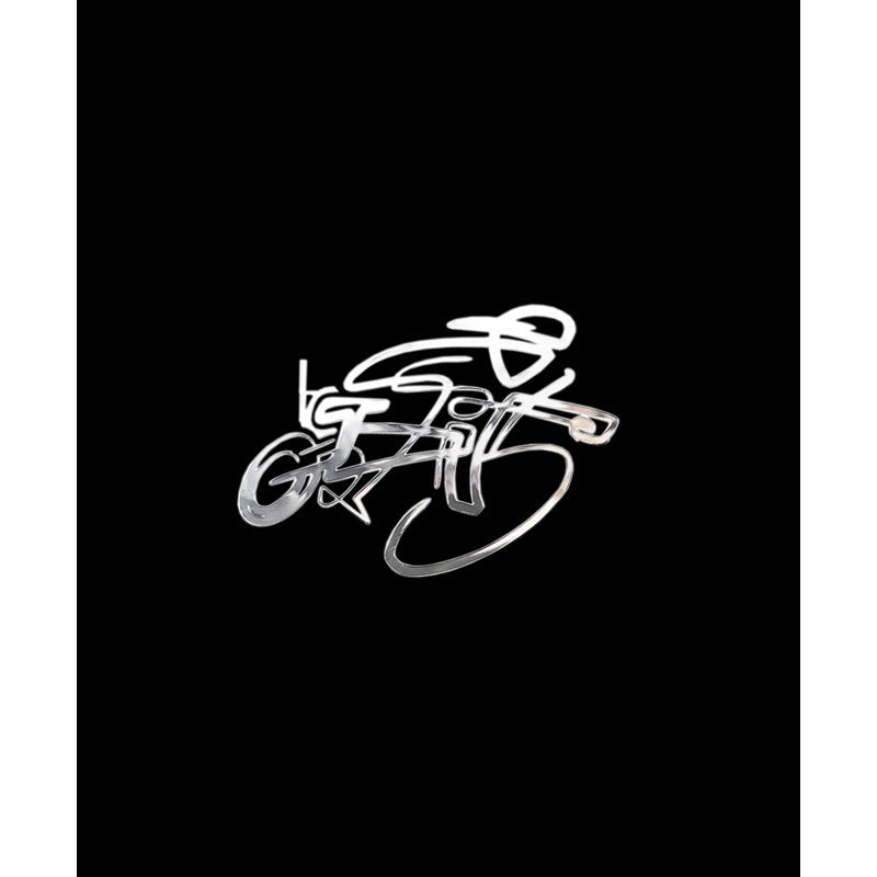 Avisa, Nickel Aufkleber Cyclist 2 - 60x40mm