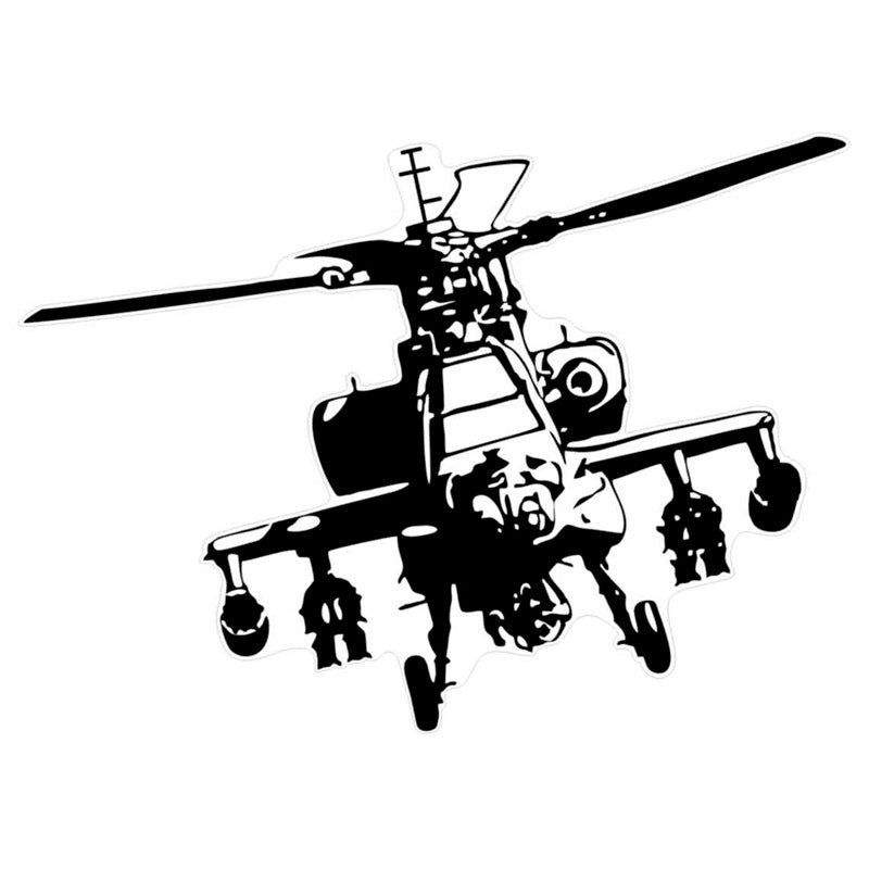 Avisa, AutoTattoo Aufkleber Helicopter - 45x33cm, Vinyl