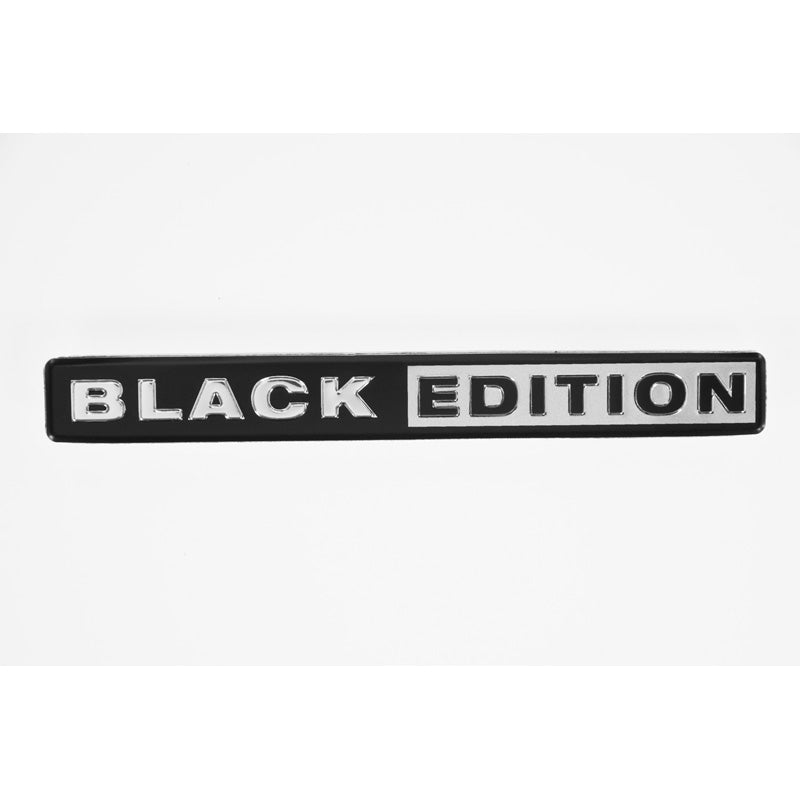 Avisa, Aluminium Embleme/Logo - BLACK EDITION - 11,8x1,4cm, Aluminium, Schwarz