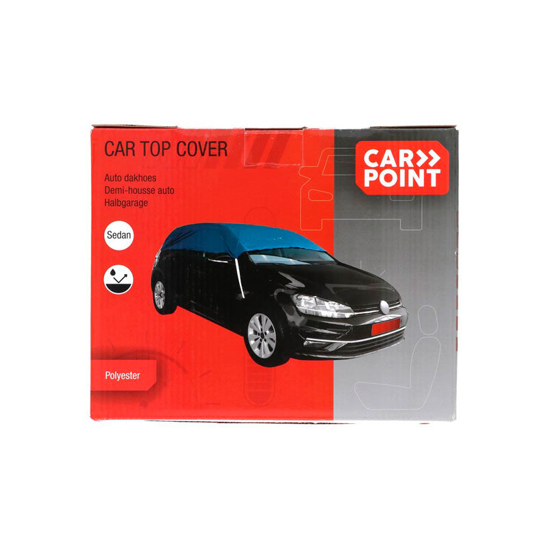 Carpoint, Auto-Halbgarage Polyester M 248x160x33cm, Blau