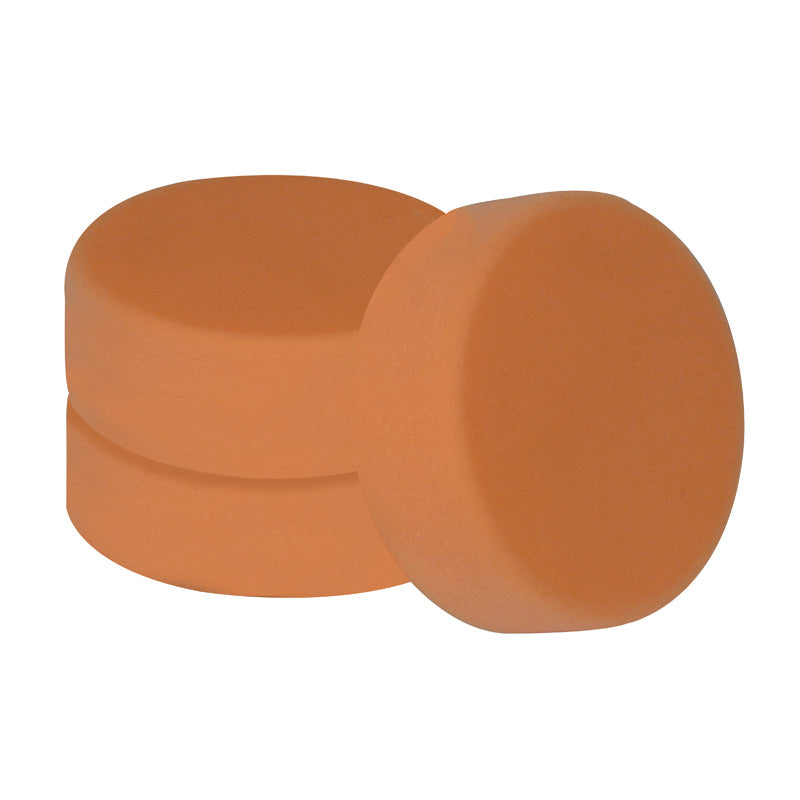 Carpoint, Satz Polierschwämme 150mm Orange/Weich - 3-teilig