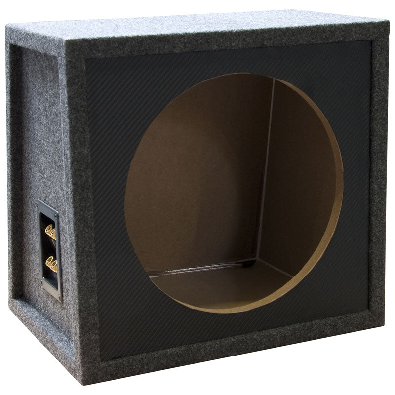 Necom, MDF Subwoofer-Gehäuse 12-inch/30cm 2x Anschluß