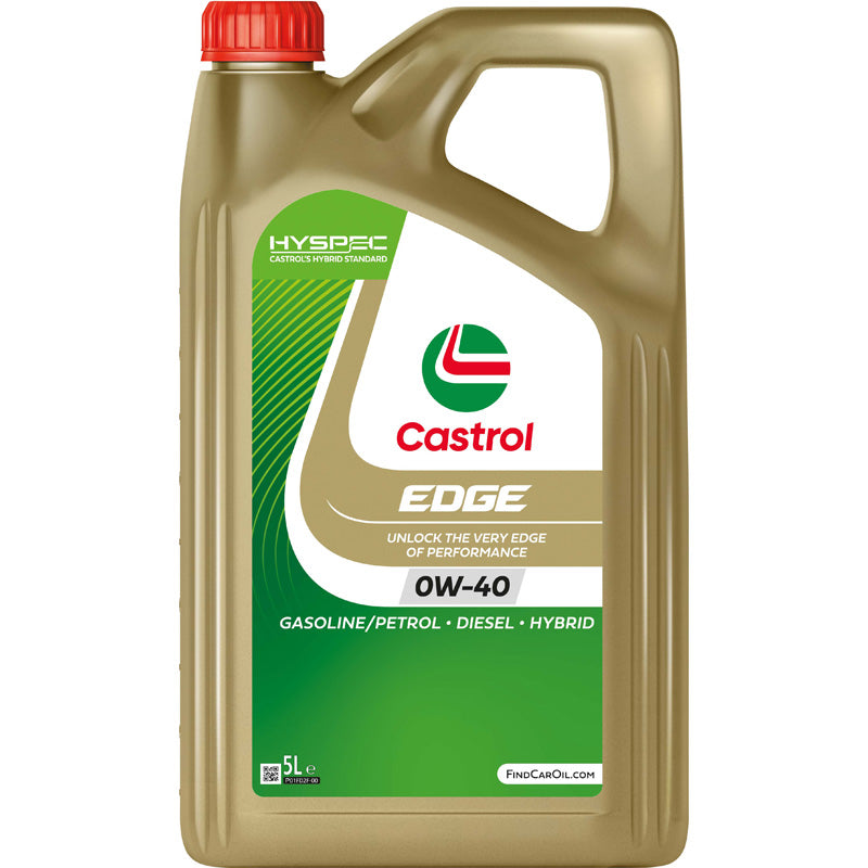 Castrol, Motoröl Edge 0W-40 5-Liter, Flüssigkeit, Braun