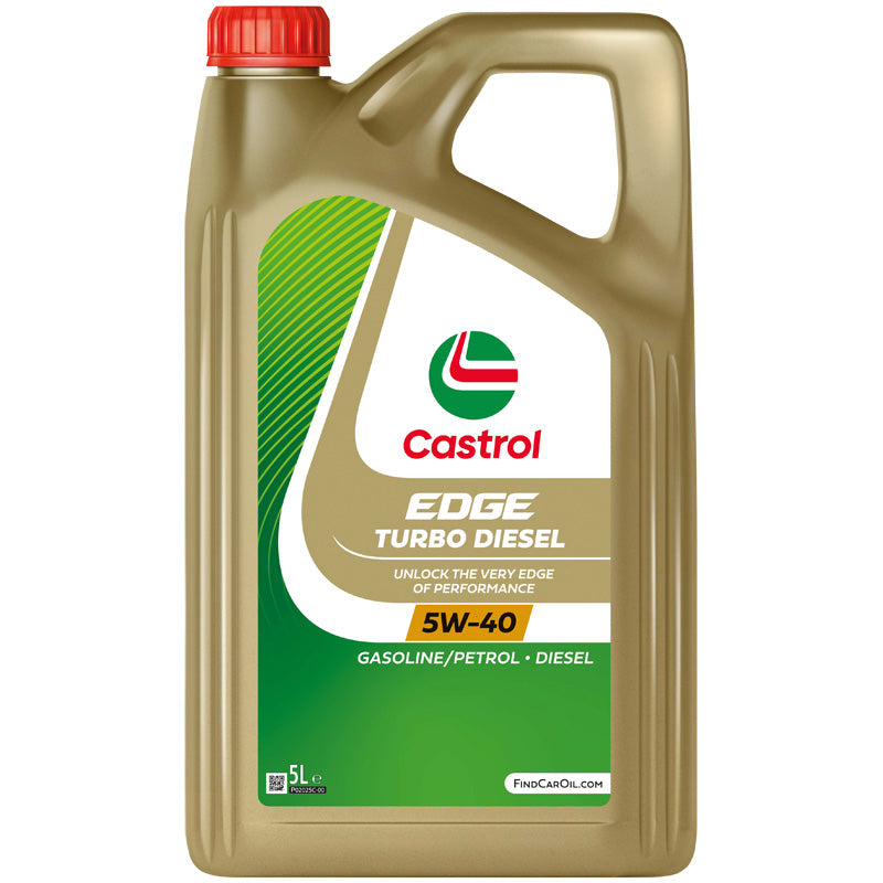 Castrol, Motoröl Edge Turbo Diesel 5W-40 5-Liter, Flüssigkeit, Braun