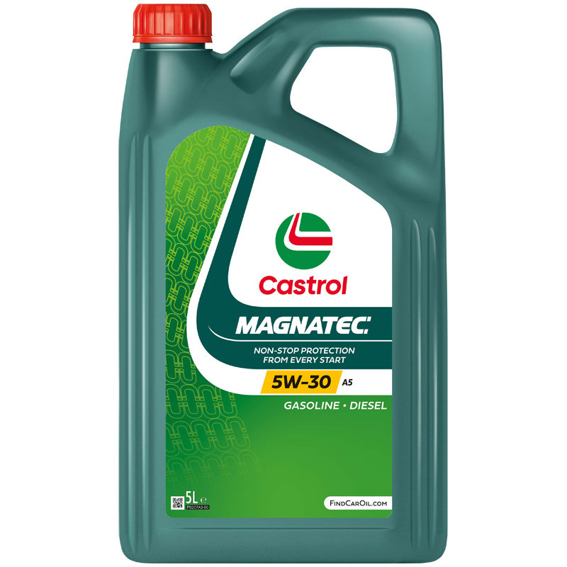 Castrol, Motoröl Magnatec 5W-30 A5 5-Liter, Flüssigkeit, Braun