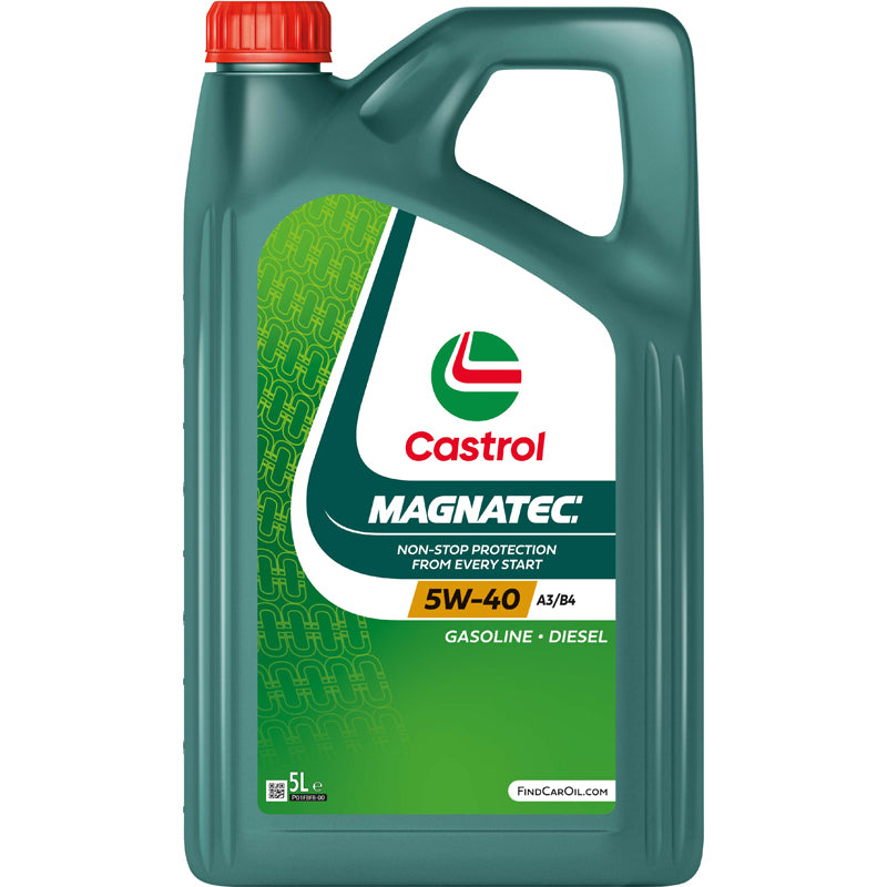 Castrol, Motoröl Magnatec 5W-40 A3/B4 5-Liter, Flüssigkeit, Braun