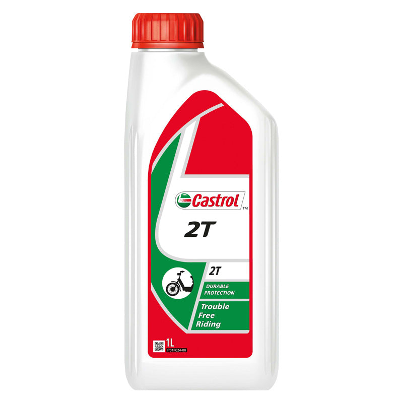 Castrol, 2T Öl (2-Takt) 1-Liter, Flüssigkeit, Braun