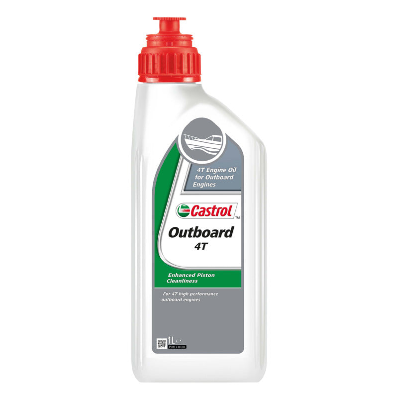 Castrol, Outboard Öl 4T (4-Takt) 1-Liter, Flüssigkeit, Braun