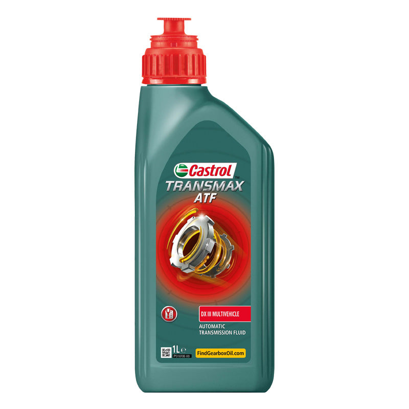 Castrol, Getriebeöl Transmax ATF DX III MV 1-Liter, Flüssigkeit, Braun