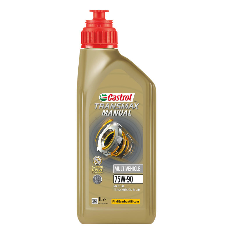 Castrol, Getriebeöl Transmax Manual MV 75W-90 1-Liter, Flüssigkeit, Braun