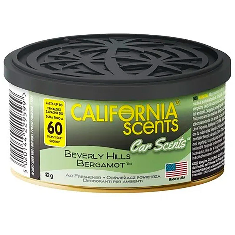 California Scents, Lufterfrischer - Beverly Hills Bergamot - Dose 42gr, Grün