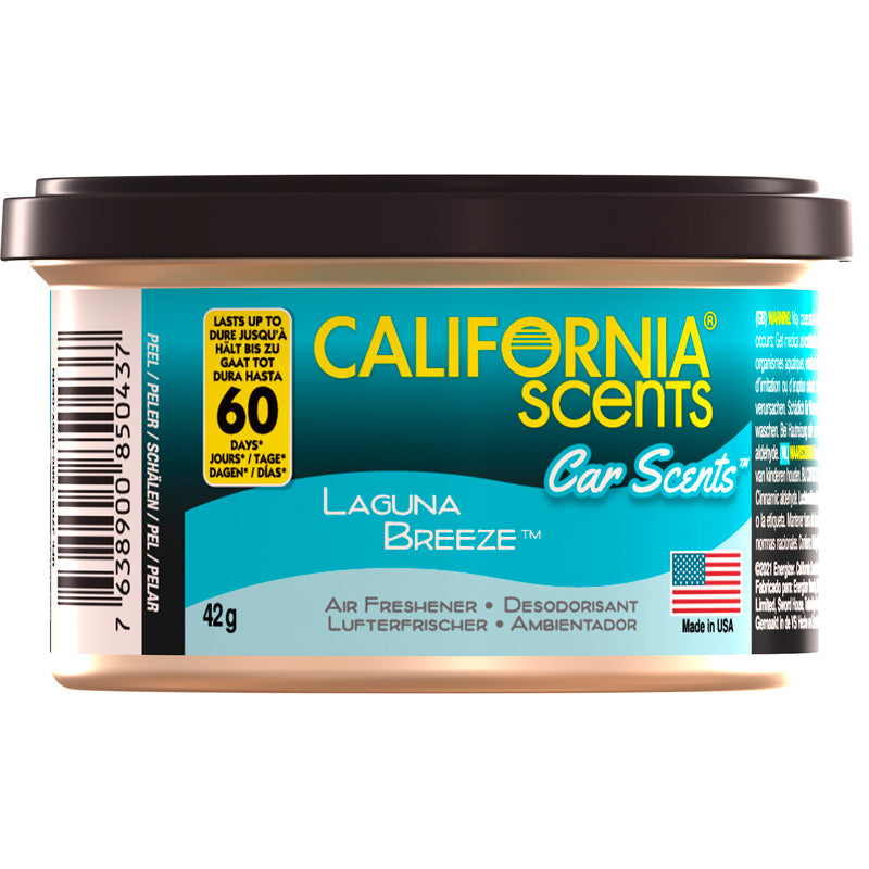 California Scents, Lufterfrischer - Laguna Breeze - Dose 42gr, Blau