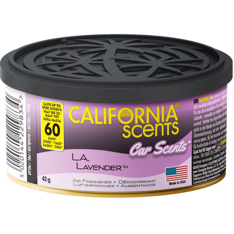 California Scents, Lufterfrischer - L.A. Lavender - Dose 42gr, Violett, Rosa