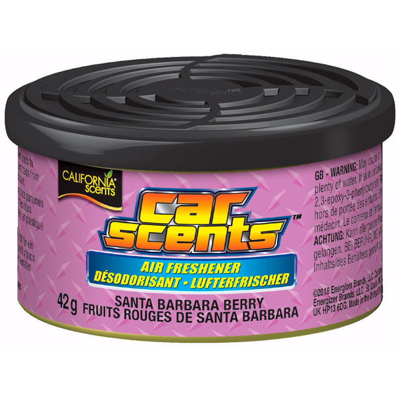 California Scents, Lufterfrischer - Santa Barbara Berry - Dose 42gr, Rosa