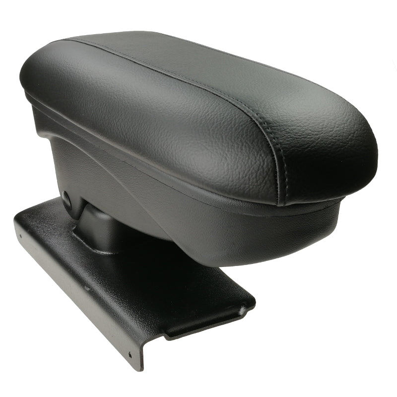 AutoStyle, Armlehne Slider passend für BMW 1er F20 2011-2017 (nur Schaltgetriebe), Kunstleder, Schwarz