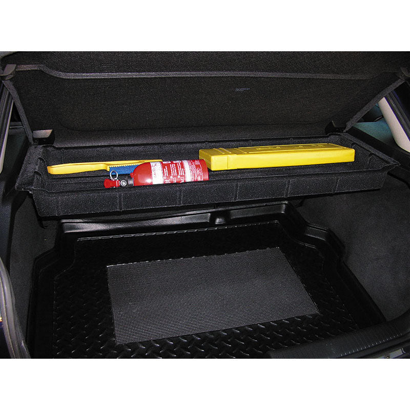 AutoStyle, Hutablage Fach passend für Ford Fiesta VII 2008-2012, Kunststoff, Schwarz