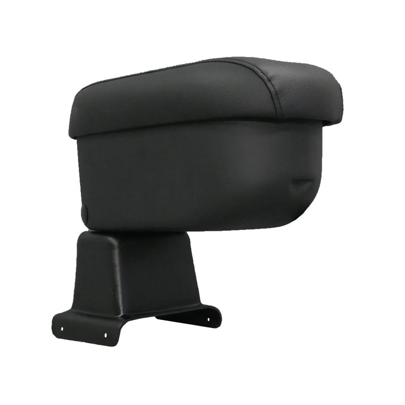 AutoStyle, Armlehne Kunstleder passend für Seat Leon 1999-2005 / Toledo 1999-2005, Schwarz