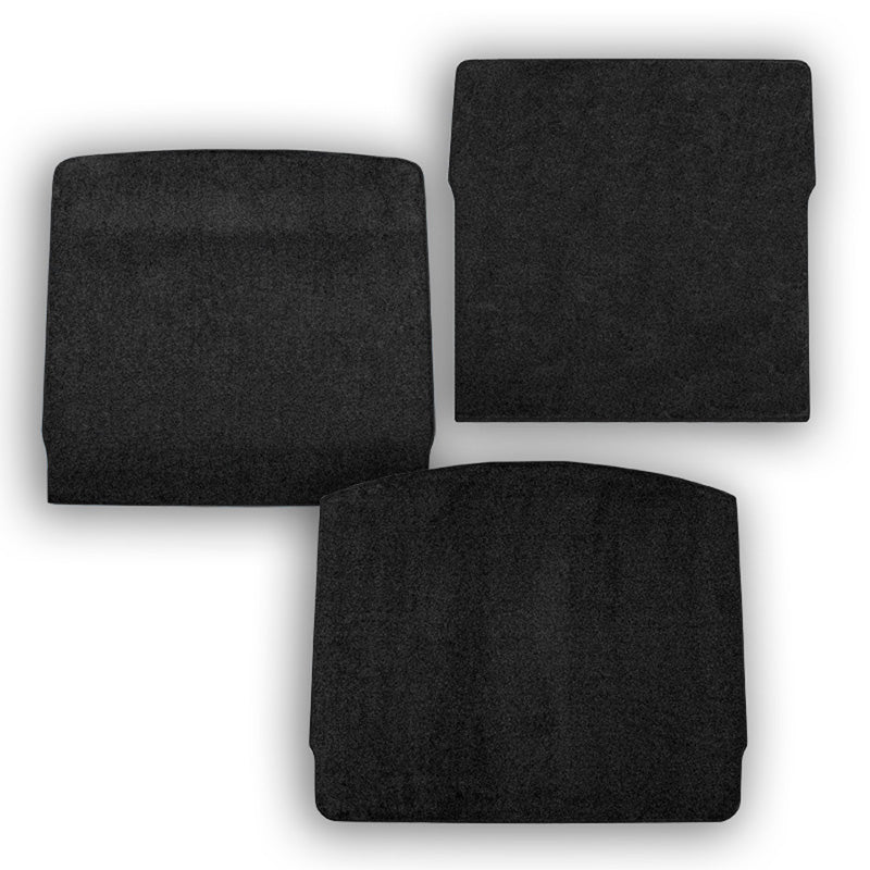 AutoStyle, Velours Kofferraummatte passend für Seat Cordoba Limousine 1999-2009, Schwarz