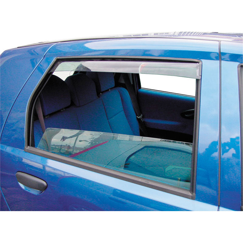 ClimAir, Windabweiser Master (Hinten) passend für Mazda 6 Kombi 2002-2007, Plastik, Rauchgrau