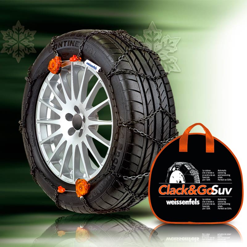 Weissenfels, Schneeketten  Clack & Go SUV - RTS Nr. 103, Stahl, Schwarz