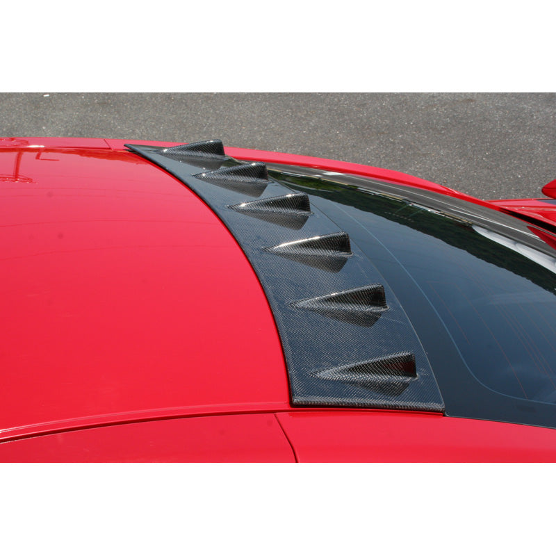 Charge Speed, Chargespeed Roof Fin Dachspoiler passend für Nissan GT-R R35 (GFK), Unlackiert