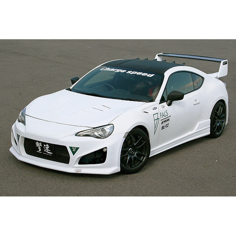 Charge Speed, Chargespeed FrontSpoiler passend für Stoßstange Toyota GT86 inkl. LED Blinker (GFK), Unlackiert