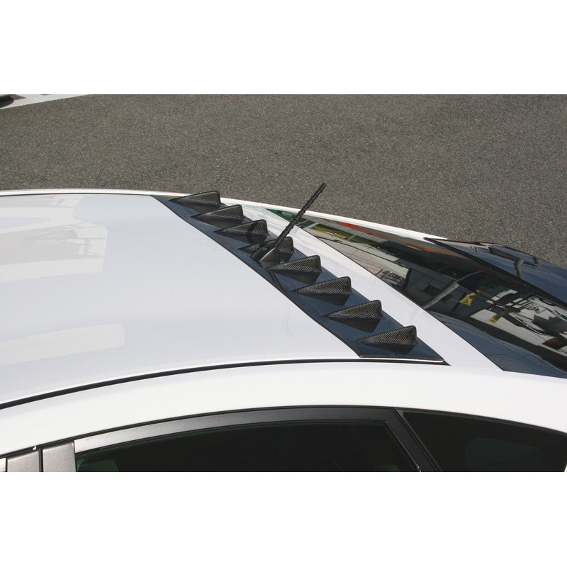 Charge Speed, Chargespeed Roof Fin Dachspoiler passend für Toyota Prius 3 Hybrid 2009- (GFK), Unlackiert