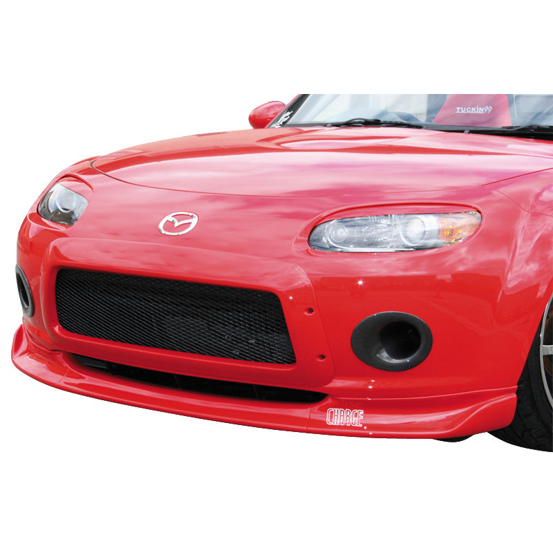 Charge Speed, Chargespeed Stoßstangengrill passend für Frame Mazda MX-5 NC 11/2005- (GFK), Unlackiert