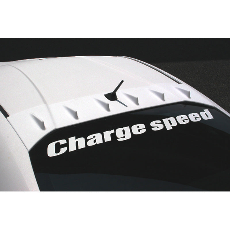 Charge Speed, Chargespeed Roof Fin Dachspoiler passend für Toyota GT86 / Subaru BRZ (GFK) (Folding), Unlackiert