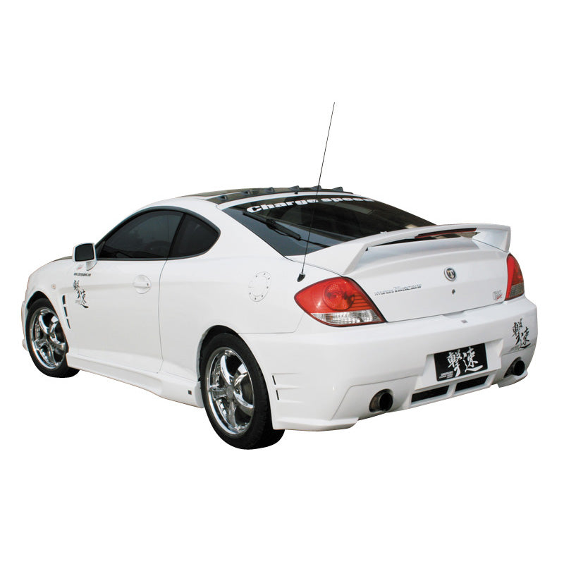 Charge Speed, Chargespeed Heckspoilerstoßstange passend für Hyundai Coupe GK 2002- (GFK), Unlackiert