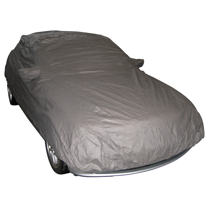 AutoStyle, Universelle Car-Cover Typ Dual-Layer PEVA+, Small ->400cm, Nylon, Grau