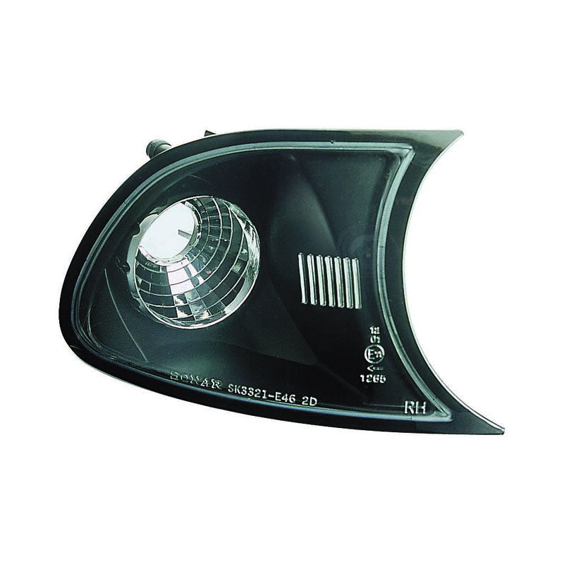 AutoStyle, Satz Frontblinker passend für BMW 3er E46 Coupe/Cabrio 1998-2001 - Schwarz