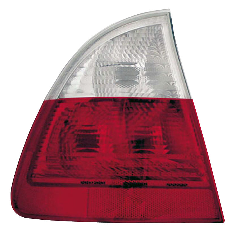 AutoStyle, Satz Heckleuchten passend für BMW 3er E46 Touring 1998-2005 - Weiß/Rot, Rot, Weiss