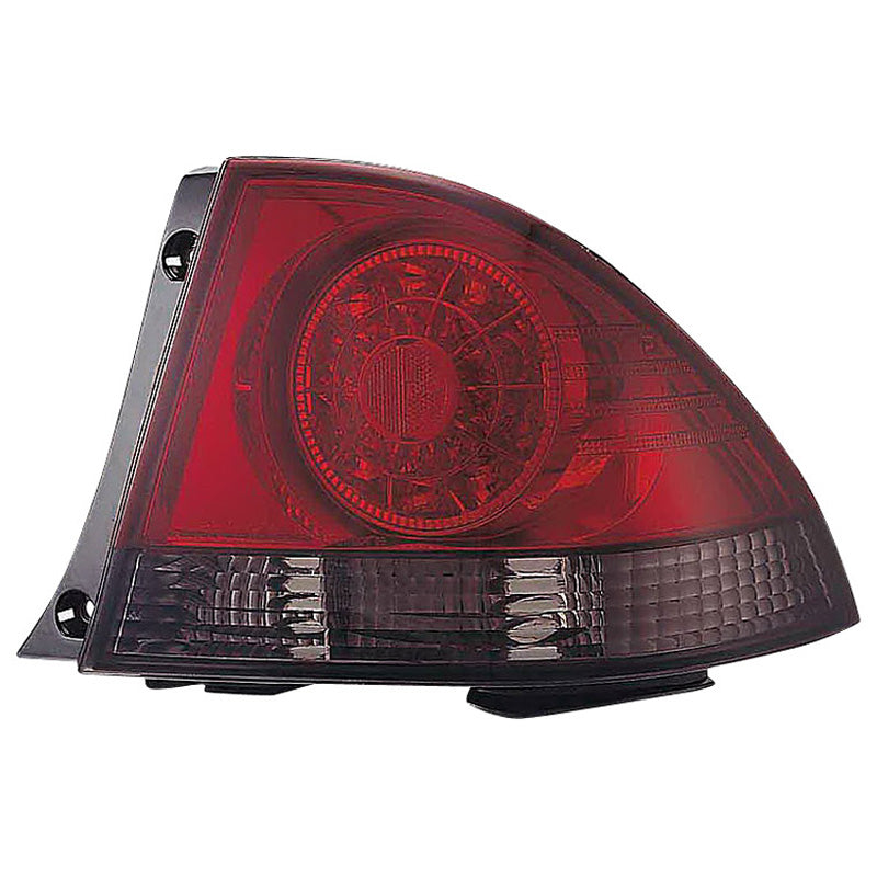 AutoStyle, Satz LED Heckleuchten passend für Lexus IS200 1998-2005 - Rot/Smoke, Rot, Rauchgrau