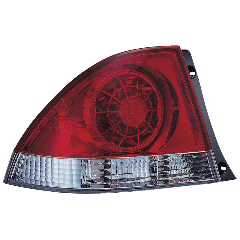 AutoStyle, Satz LED Heckleuchten passend für Lexus IS200 1998-2005 - Rot/Klar, Klar, Rot