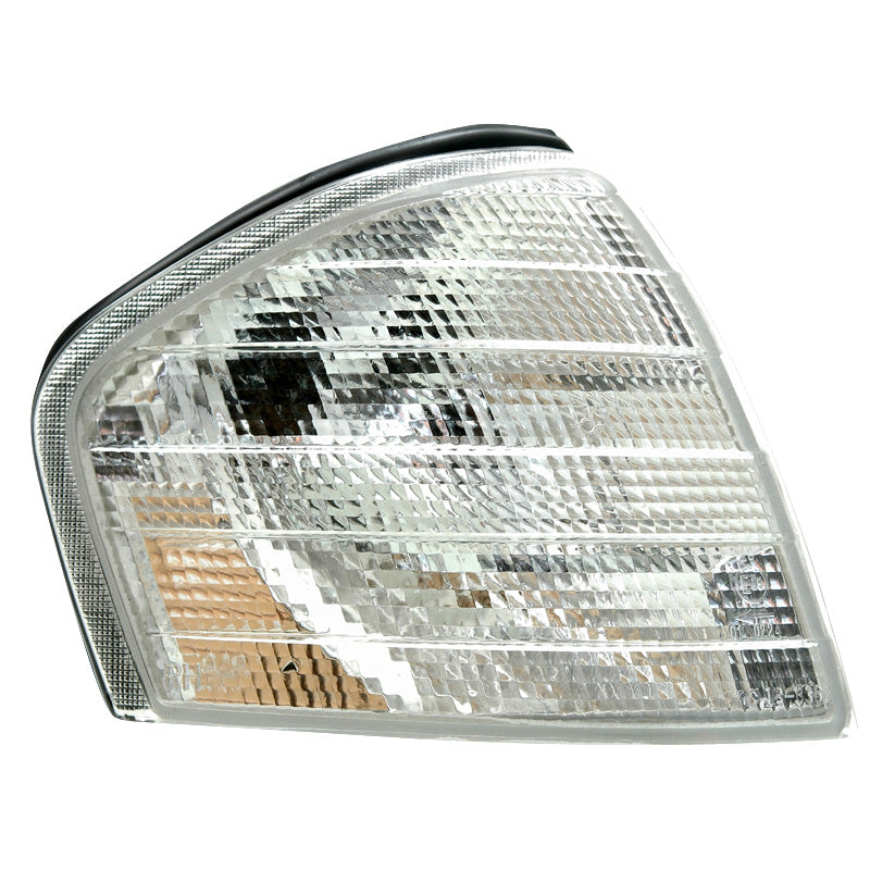 AutoStyle, Satz Frontblinker passend für Mercedes-Benz W202 1993-2000 - Weiß, Weiss