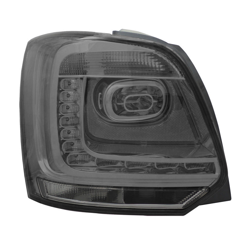 AutoStyle, Satz LED Heckleuchten passend für Volkswagen Polo 6R 3/5-türig 2009-2014 - Smoke, Rauchgrau